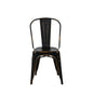 Commerical Seating Products Oscar Antique Black Dining Chairs