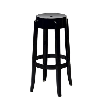 Commerical Seating Products RPC Black Kage Backless Stool Chairs