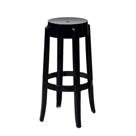 Commerical Seating Products RPC Black Kage Backless Stool Chairs