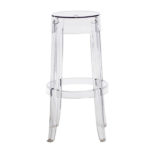Commerical Seating Products RPC Clear  Kage Backless Stool Chairs
