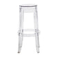 Commerical Seating Products RPC Clear  Kage Backless Stool Chairs