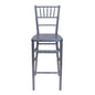 Commercial Seating Products Chiavari Barstool In Silver