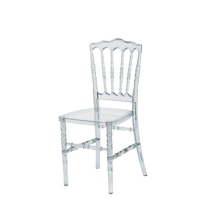 Commerical Seating Products Napoleon Clear Chairs