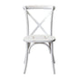 Commerical Seating Products White Wash Crossback Dining Chairs