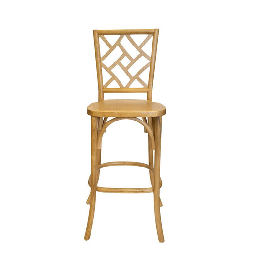 Set Of 1 Mosaic Barstool - Tinted Raw