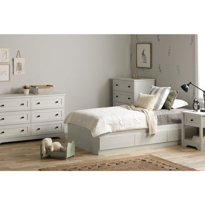 Hazen Nightstand, White Pine