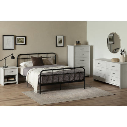 Fernley Nightstand, White Pine