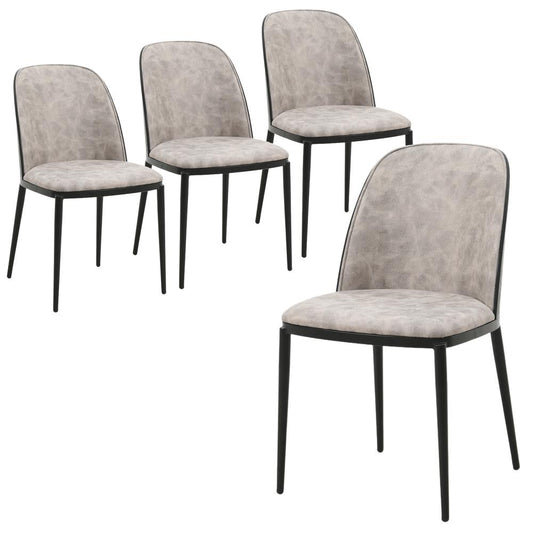 Seat and Steel Frame Set of 4
