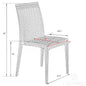 Weave Mace Indoor/Outdoor Dining Chair (Armless)