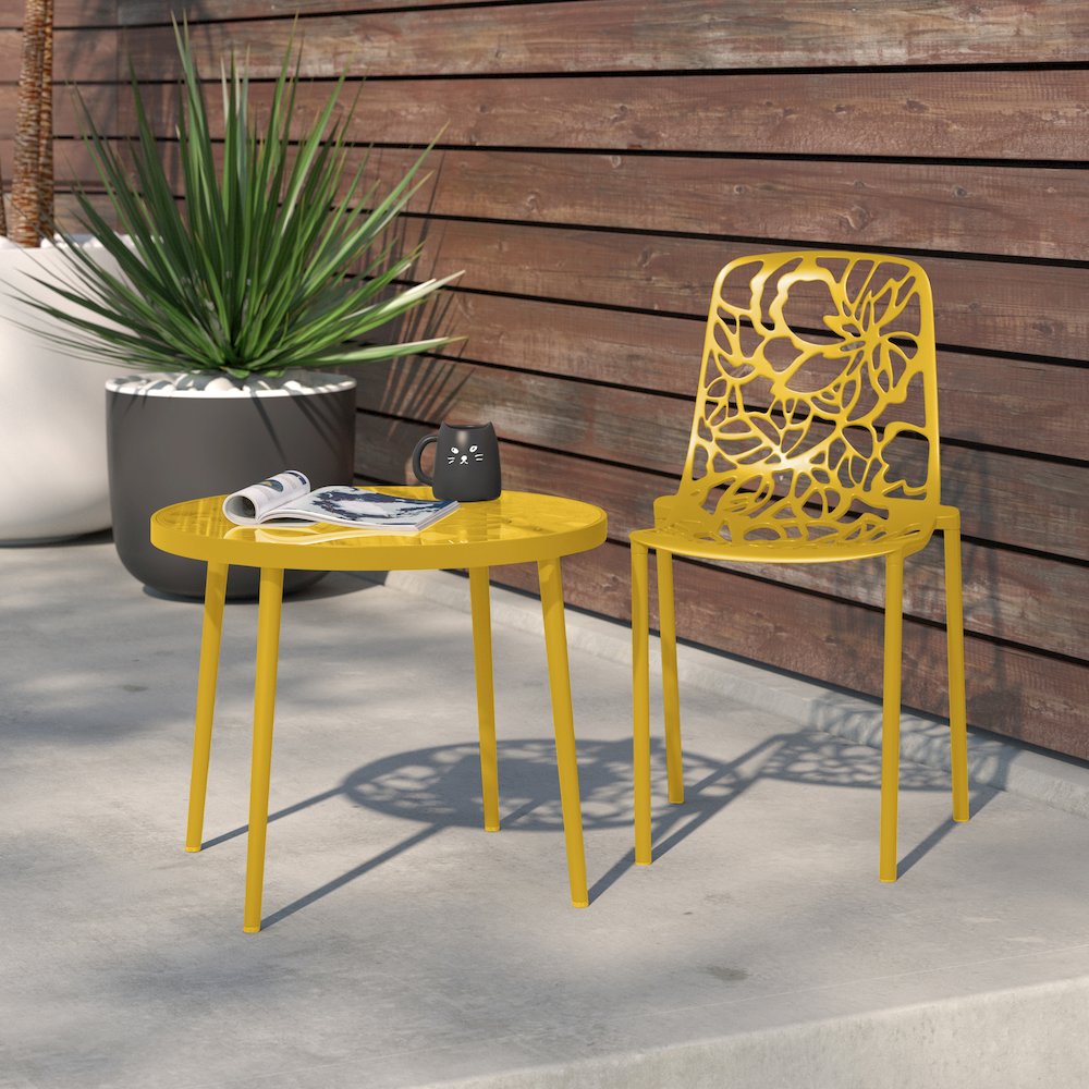 Modern Devon Aluminum Chair