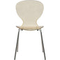 Modern Oyster Transparent Side Chair Set of 2