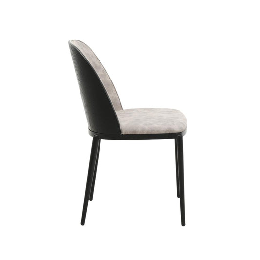 Seat and Powder-Coated Steel Frame for Kitchen and Dining Room