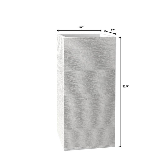 Basalt Planter Set White