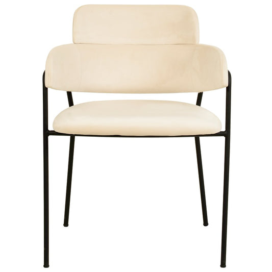 Axis Collection Modern Dining Chair in Beige