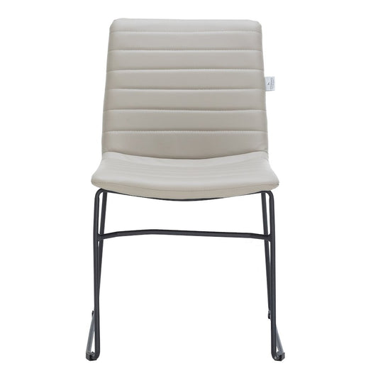 Zylar Series Office Guest Chair in Tan Leather