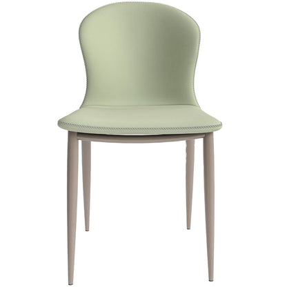 Mosaic Collection Modern Dining Chair in Light Grey - Set of 2
