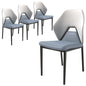 Eclat collection Modern Dining Chair in Grey Set of 4