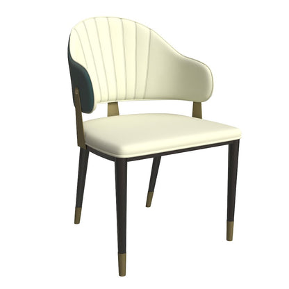 Aria Series Modern Dining Chair in Green Set of 2