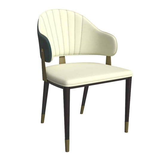 Aria Series Modern Dining Chair in Green Set of 2