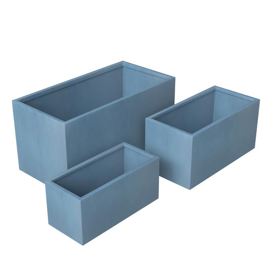 Bloom Planter Set Aged Concrete
