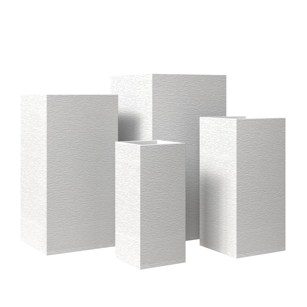 Basalt Planter Set White