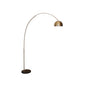 Arched Floor Lamp 75.6" Height with Black Round Marble Base