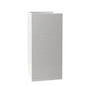 Basalt Series Poly Stone Planter 11" Square 23.6" High in White