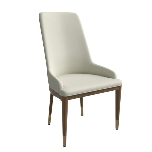 Viva Collection Modern Wooden Dining Chair in Toupe Set of 4