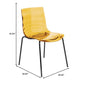 Astor Water Ripple Design Dining Chair
