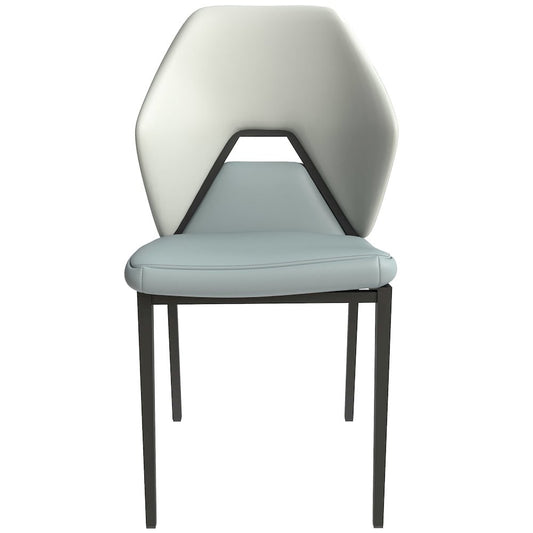 Eclat collection Modern Dining Chair in White Set of 4