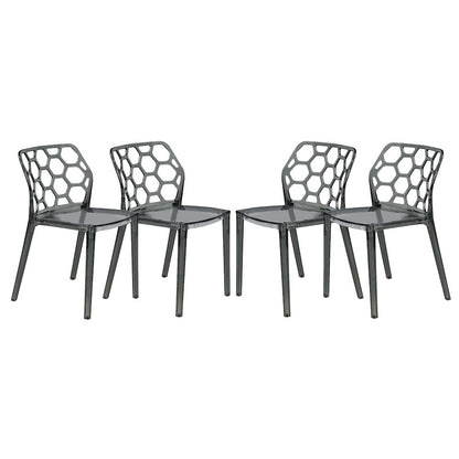 Modern Dynamic Dining Chair, Set of 4