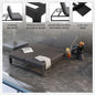 Chelsea Convertible Lounge Reclining Double Chaise With Cushions