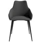 Sonnet Series Modern Dining Chair in Grey - Set of 2