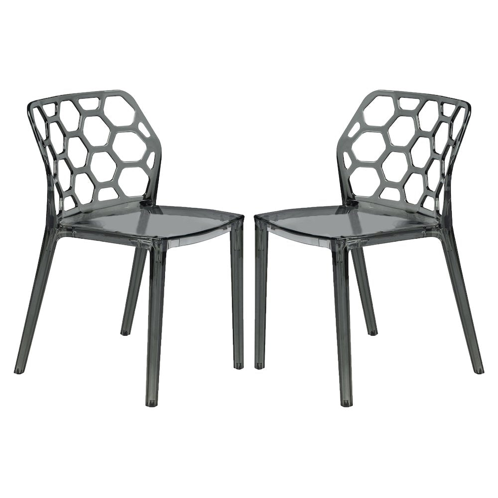 Modern Dynamic Dining Chair, Set of 2
