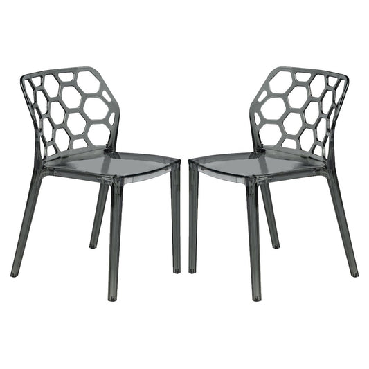 Modern Dynamic Dining Chair, Set of 2