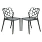 Modern Dynamic Dining Chair, Set of 2