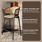 Ervilla Wicker Bar Stool Set of 2