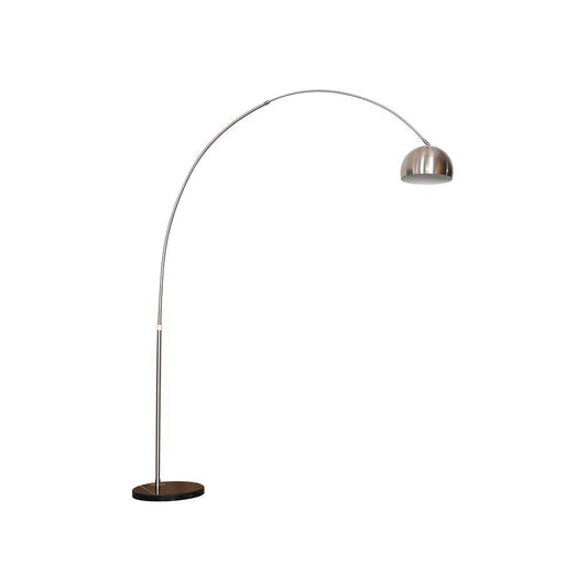 Arched Floor Lamp 75.6" Height with Black Round Marble Base