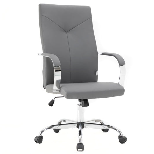 Sonora Modern High-Back Leather Office Chair