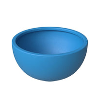 Iris Fiberstone Planter in Blue 12 Dia