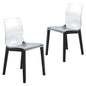 Marsden Modern Dining Side Chair With Beech Wood Legs Set of 2
