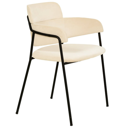 Axis Collection Modern Dining Chair in Beige