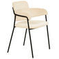 Axis Collection Modern Dining Chair in Beige