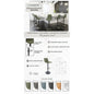 Tilbury Modern Adjustable Bar Stool in Olive Green
