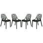 Modern Cornelia Dining Chair, Set of 4
