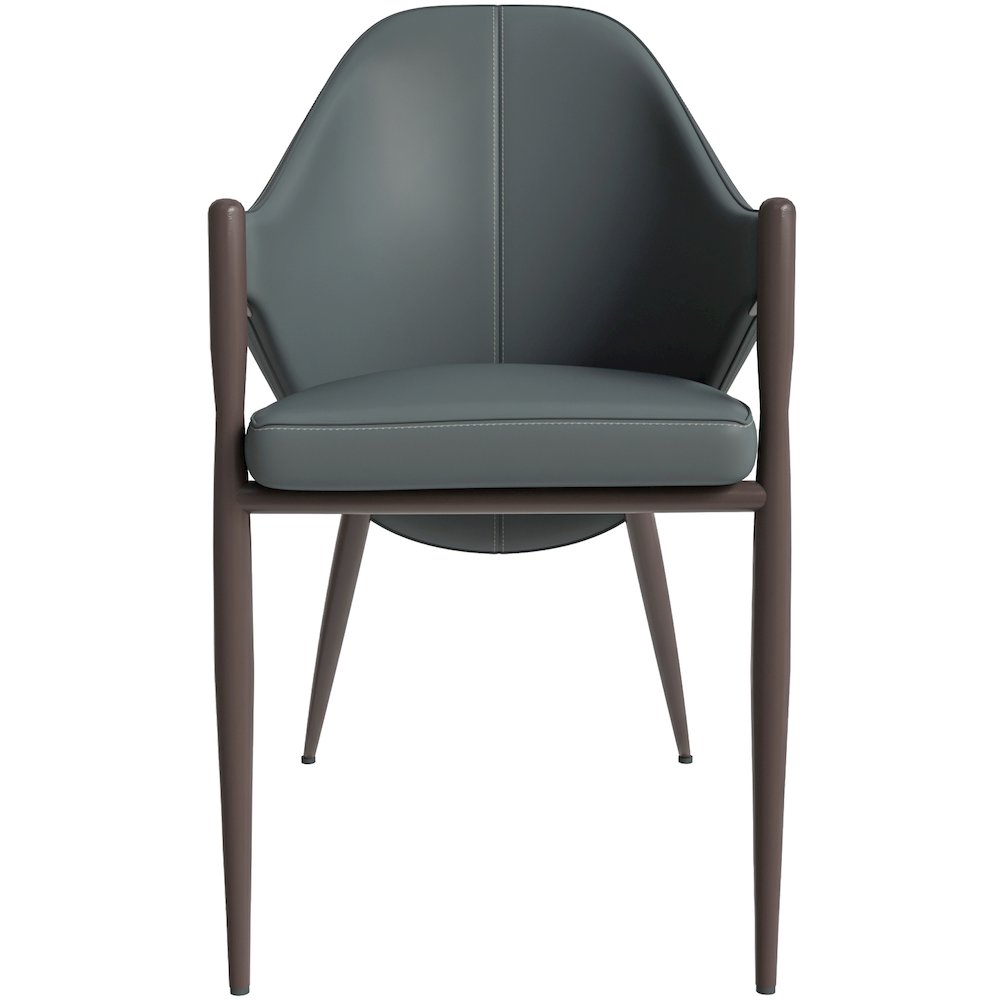 Sante Collection Modern Dining Chair in Grey