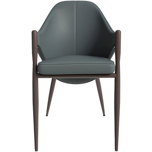 Sante Collection Modern Dining Chair in Grey