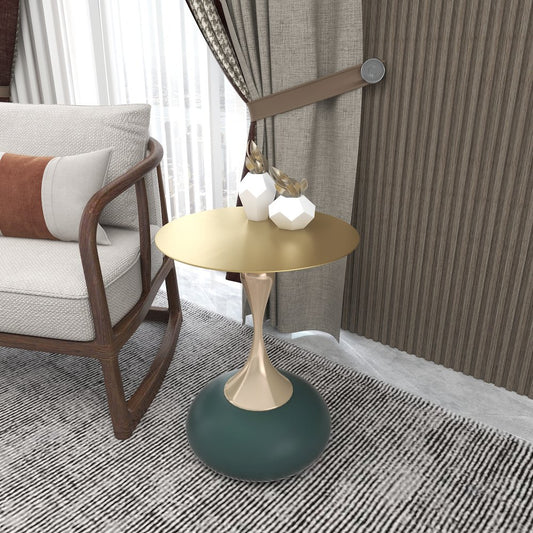 Savoy Collection Modern End Table In Green