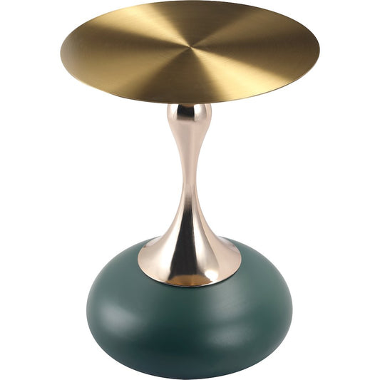 Savoy Collection Modern End Table In Green