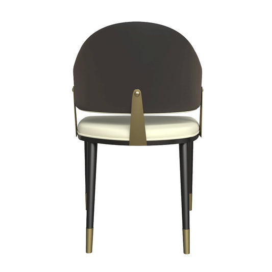 Aria Series Modern Dining Chair in Black Set of 4